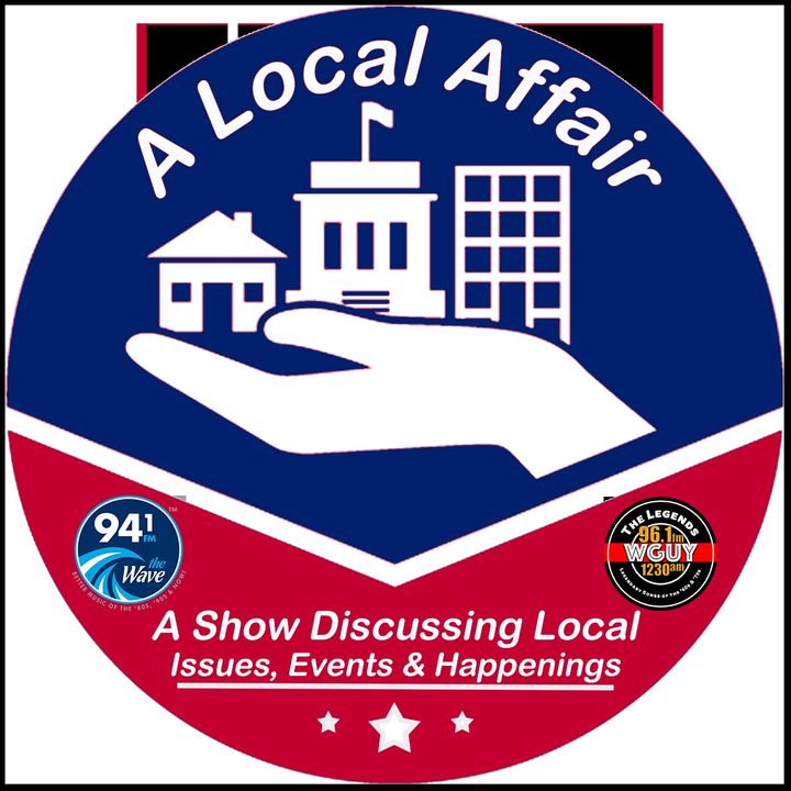 Logo for A Local Affair podcast